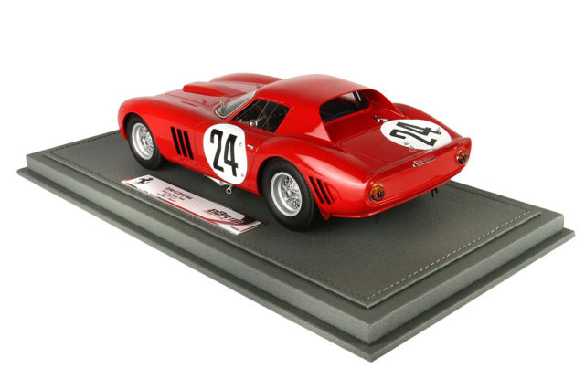 BBR Models BBR1846A 1/18 Ferrari 250 GTO 24H Le Mans 1964 S/N 5575 GT n.24 (with Display Case) - image 2
