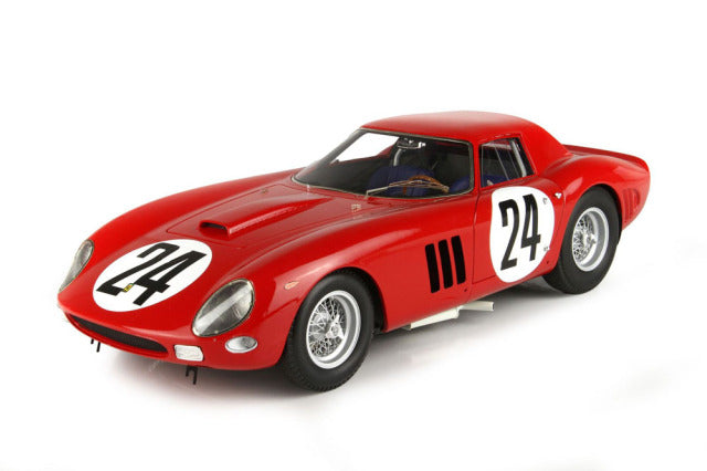 BBR Models BBR1846A 1/18 Ferrari 250 GTO 24H Le Mans 1964 S/N 5575 GT n.24 (with Display Case) - image 3