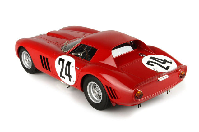 BBR Models BBR1846A 1/18 Ferrari 250 GTO 24H Le Mans 1964 S/N 5575 GT n.24 (with Display Case) - image 5