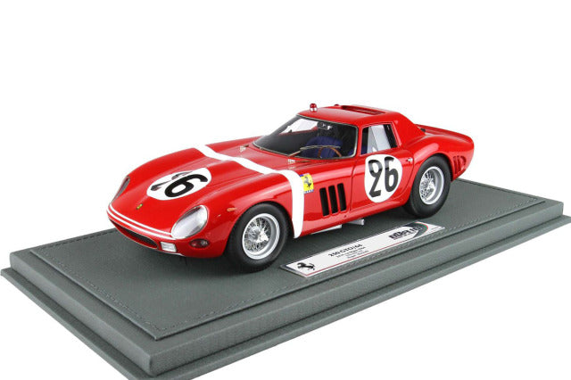 BBR Models BBR1846C 1/18 Ferrari 250 GTO 24H Le Mans 1964 S/N 5571 GT n.26 (with Display Case) - image 1
