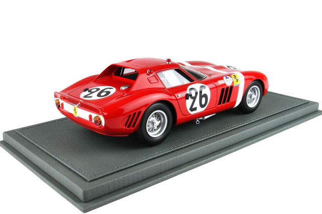 BBR Models BBR1846C 1/18 Ferrari 250 GTO 24H Le Mans 1964 S/N 5571 GT n.26 (with Display Case) - image 2