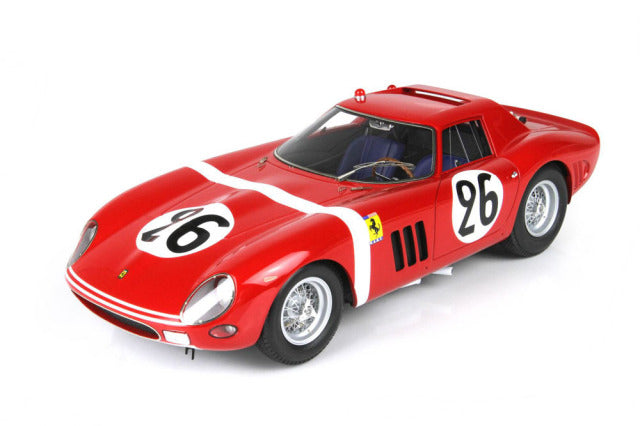 BBR Models BBR1846C 1/18 Ferrari 250 GTO 24H Le Mans 1964 S/N 5571 GT n.26 (with Display Case) - image 3