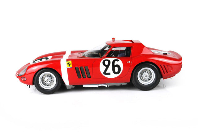 BBR Models BBR1846C 1/18 Ferrari 250 GTO 24H Le Mans 1964 S/N 5571 GT n.26 (with Display Case) - image 4