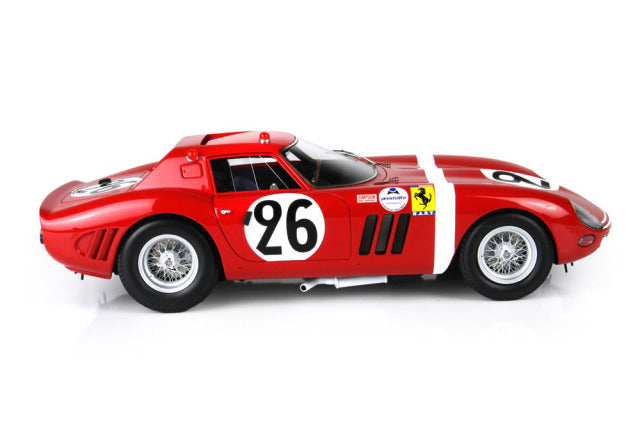 BBR Models BBR1846C 1/18 Ferrari 250 GTO 24H Le Mans 1964 S/N 5571 GT n.26 (with Display Case) - image 6