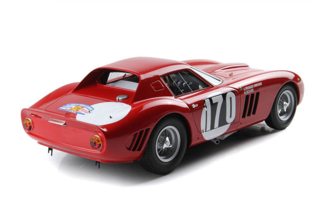 BBR Models BBR1846F 1/18 Ferrari 250 GTO Tour De France 1964 Car n.170 (with Display Case) - image 5