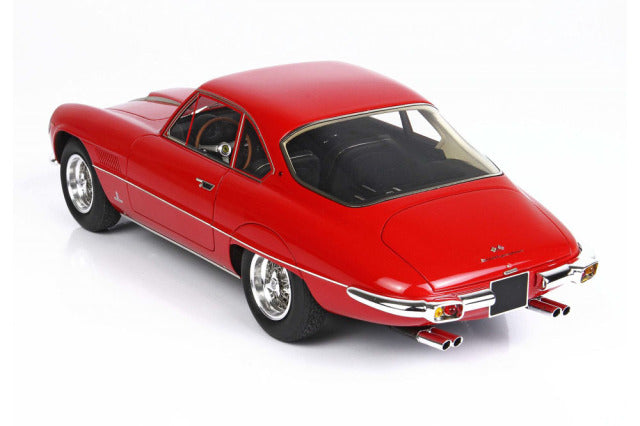 BBR Models BBR1849AV 1/18 Ferrari 400 SuperAmerica Coupe Serie 1 1961 Red Limited 200pcs (with Display Case) - image 5