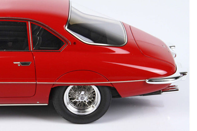 BBR Models BBR1849AV 1/18 Ferrari 400 SuperAmerica Coupe Serie 1 1961 Red Limited 200pcs (with Display Case) - image 9