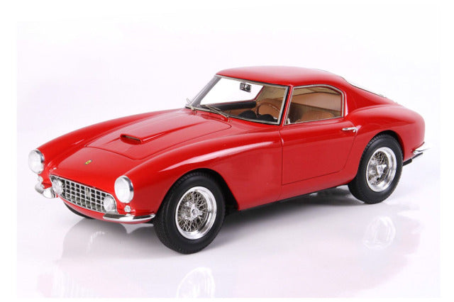 BBR BBR1851AV 1/18 Ferrari 250 GT SWB Berlinetta Paris Auto show 1959 Red Limited 500pcs (Display Case Included) Resin Model Car - image 3