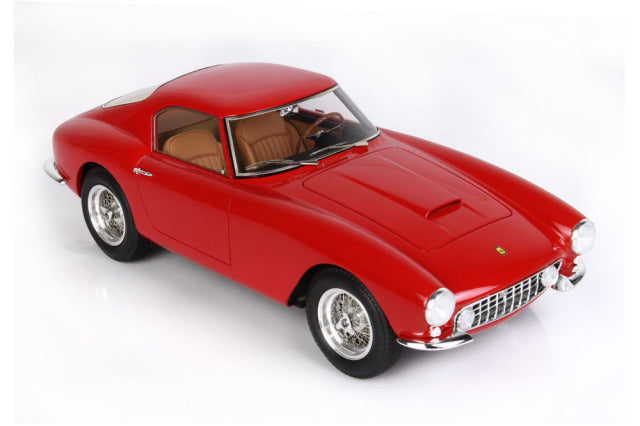 BBR BBR1851AV 1/18 Ferrari 250 GT SWB Berlinetta Paris Auto show 1959 Red Limited 500pcs (Display Case Included) Resin Model Car - image 5