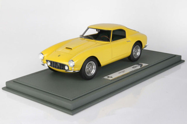 BBR Models BBR1851BV 1/18 Ferrari 250 GT SWB Passo Corto Yellow Limited 108pcs (with Display Case) - image 1