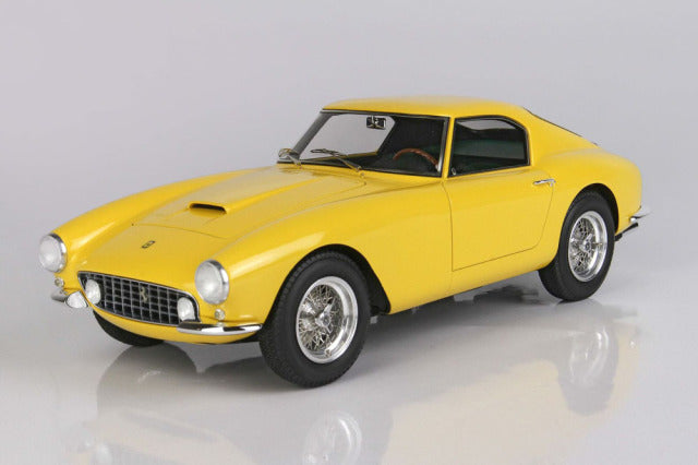 BBR Models BBR1851BV 1/18 Ferrari 250 GT SWB Passo Corto Yellow Limited 108pcs (with Display Case) - image 3