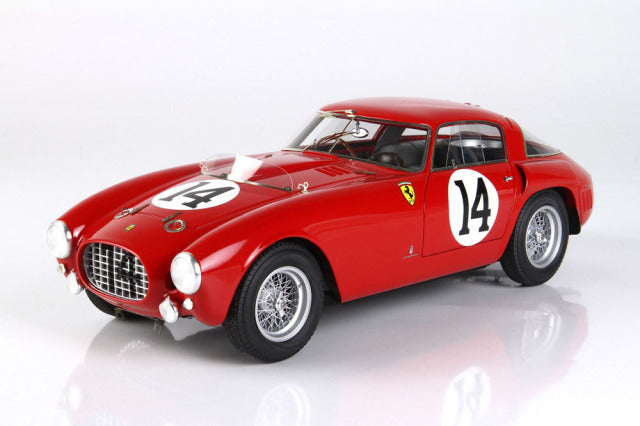 BBR Models BBR1852CV 1/18 Ferrari 340 MM S/N 0322 24h Le Mans 1953 n.14 Limited 250pcs (with Display Case) - image 3