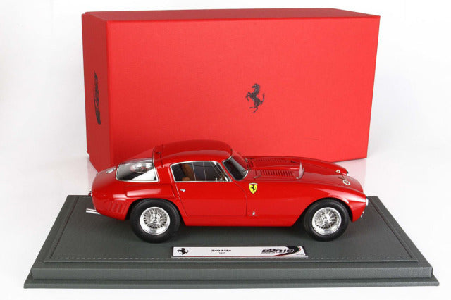 BBR Models BBR1852DV 1/18 Ferrari 340 MM S/N 0318 1953 Red Limited 300pcs (with Display Case) - image 9