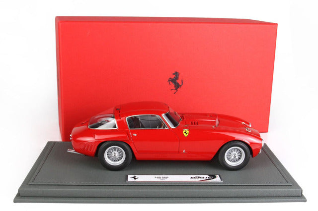 BBR Models BBR1852EV 1/18 Ferrari 340 MM S/N 0320 1953 Red Limited 99pcs (with Display Case) - image 8