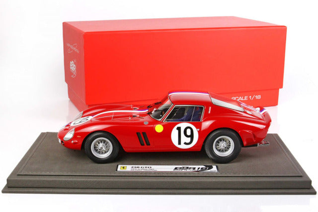 BBR Models BBR1854V 1/18 Ferrari 250GTO Le Mans 1962 SN 3705 GT Limited 500pcs (with Display Case) - image 8