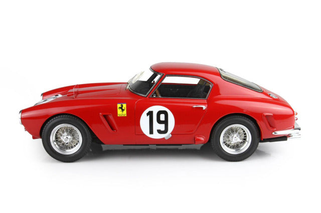 BBR Models BBR1861EV 1/18 Ferrari 250 SWB 24H Le Mans 1960 n.19 Hugus / Pabst Limited 200pcs (with Display Case) - image 4