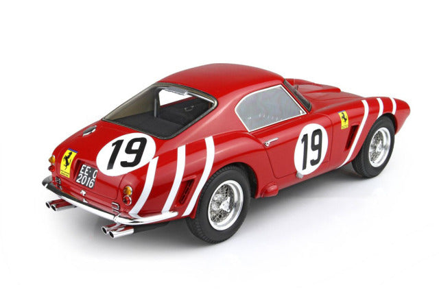 BBR Models BBR1861EV 1/18 Ferrari 250 SWB 24H Le Mans 1960 n.19 Hugus / Pabst Limited 200pcs (with Display Case) - image 5