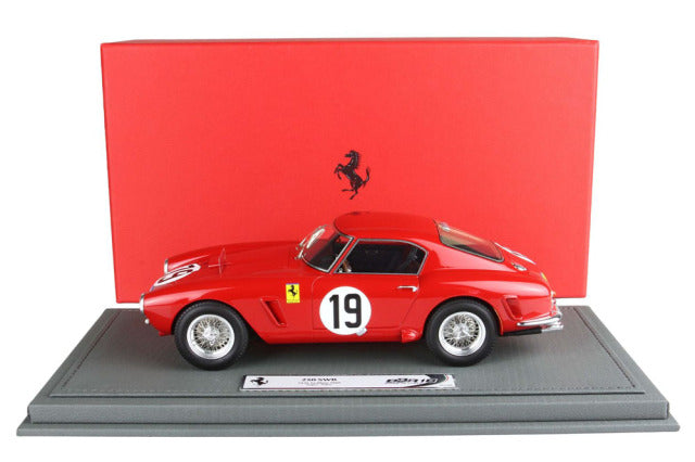 BBR Models BBR1861EV 1/18 Ferrari 250 SWB 24H Le Mans 1960 n.19 Hugus / Pabst Limited 200pcs (with Display Case) - image 6