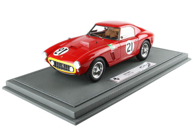 BBR Models BBR1861FV 1/18 Ferrari 250 SWB 24H Le Mans 1960 n.21 Beulys / Bianchi Limited 200pcs (with Display Case) - image 1