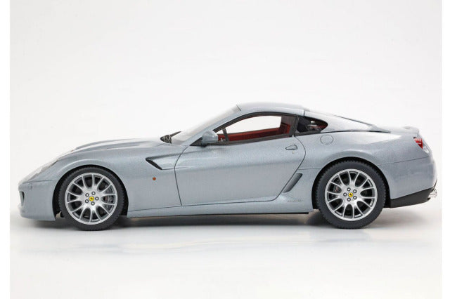 BBR Models BBR1871C1V 1/18 Ferrari 599 GTB Fiorano 2006 Automatic Gear Titanium Grey -Bordeaux Interior Limited 72pcs (with Display Case) - image 4