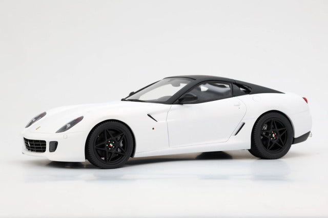 BBR Models BBR1871DV 1/18 Ferrari 599 GTB Fiorano 2006 Automatic Gear Matt White Limited 36pcs (with Display Case) - image 3