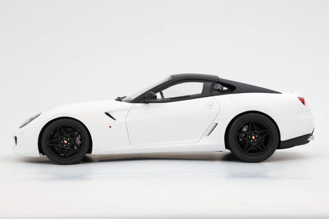 BBR Models BBR1871DV 1/18 Ferrari 599 GTB Fiorano 2006 Automatic Gear Matt White Limited 36pcs (with Display Case) - image 4