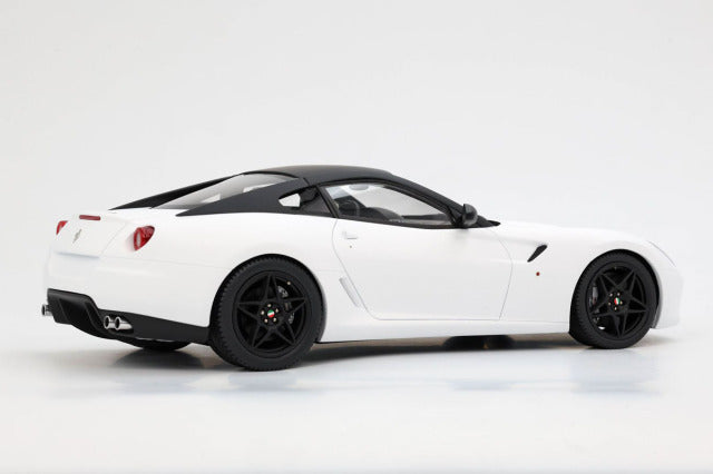 BBR Models BBR1871DV 1/18 Ferrari 599 GTB Fiorano 2006 Automatic Gear Matt White Limited 36pcs (with Display Case) - image 5