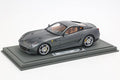 BBR Models BBR1872B1V 1/18 Ferrari 599 GTB Fiorano 2006 Manual Gear Gurigio Silverstone - Cuoio Color Interior (with Display Case) - image 1