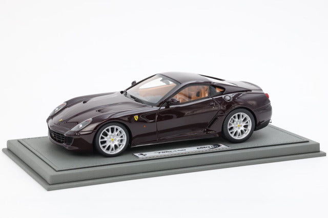 BBR Models BBR1872EV 1/18 Ferrari 599 GTB Fiorano 2006 Manual Gear Violet - Cuoio Color Interior (with Display Case) - image 1