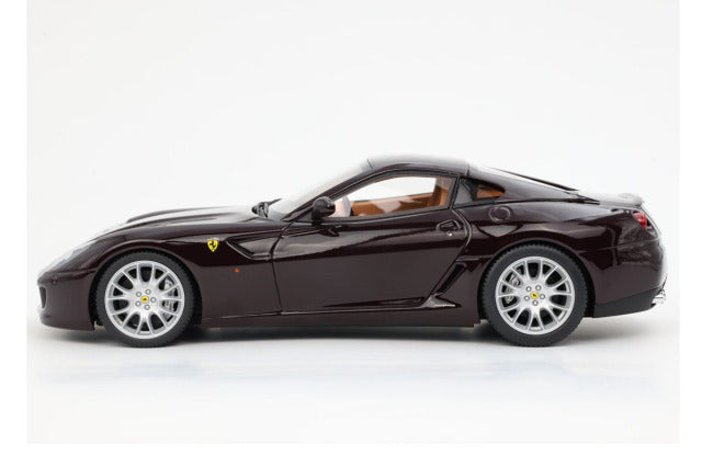 BBR Models BBR1872EV 1/18 Ferrari 599 GTB Fiorano 2006 Manual Gear Violet - Cuoio Color Interior (with Display Case) - image 4