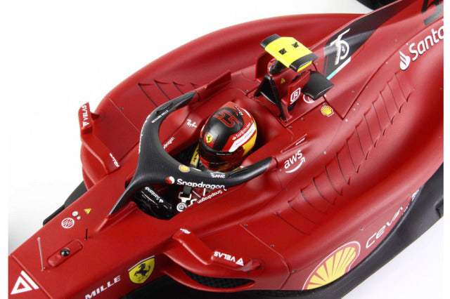 BBR 221855DIEV 1/18 Ferrari F1-75 Bahrain GP 2022 C.Sainz (with Display Case) - image 7