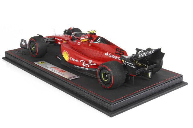 BBR 221855DIEV 1/18 Ferrari F1-75 Bahrain GP 2022 C.Sainz (with Display Case) - image 2