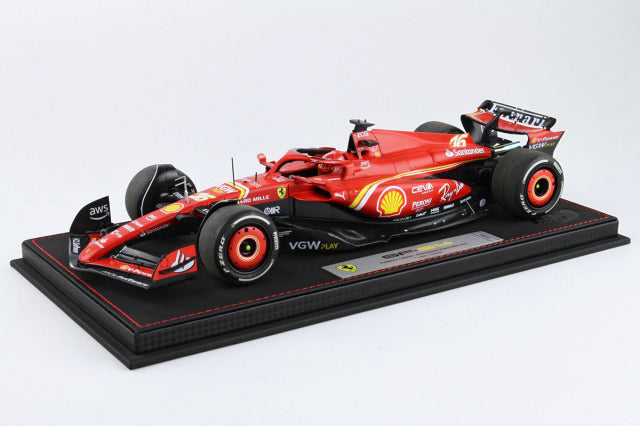BBR 241816DIE 1/18 Ferrari SF-24 Australian GP 2024 C.Leclerc （with Display Case） - image 1