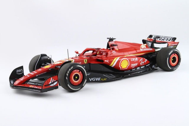 BBR 241816DIE 1/18 Ferrari SF-24 Australian GP 2024 C.Leclerc （with Display Case） - image 3