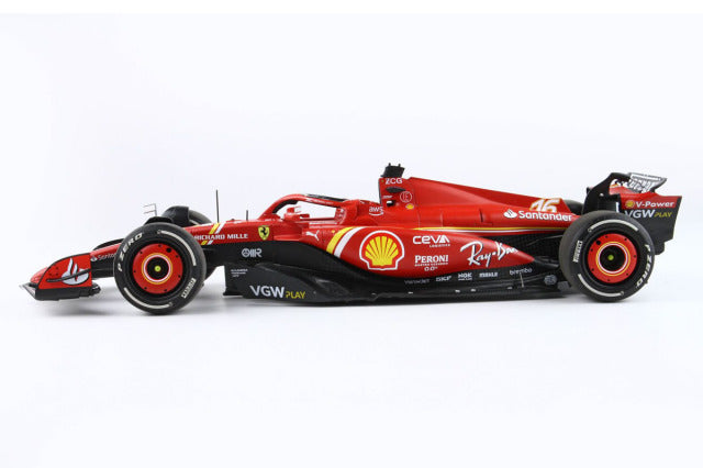 BBR 241816DIE 1/18 Ferrari SF-24 Australian GP 2024 C.Leclerc （with Display Case） - image 4
