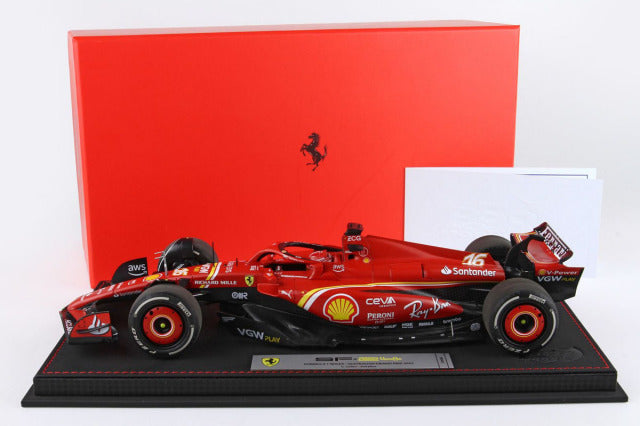 BBR 241816DIE 1/18 Ferrari SF-24 Australian GP 2024 C.Leclerc （with Display Case） - image 6