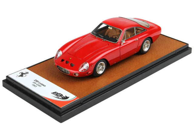 BBR BBR263B 1/43 Ferrari 250 Lusso SN 4385 1963 Red Resin Model Car - image 1
