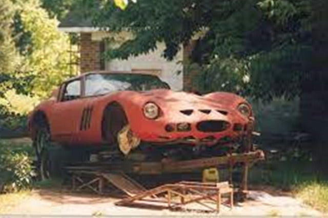 BBR Models BBR264B 1/43 Ferrari 250GTO S/N 3589GT Grass Field 1986 Matt Red - image 7