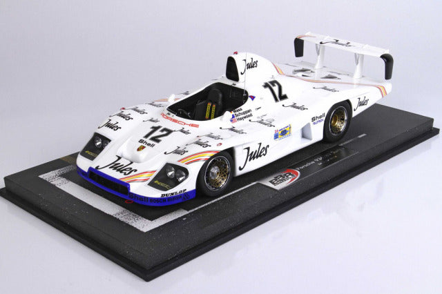 BBR Models BBRC1853BV 1/18 Porsche 936/81 Turbo Le Mans 1981 n.12 (with Display Case) - image 1