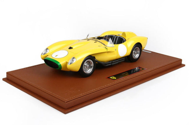BBR Models BBRC1855BV 1/18 Ferrari 250 Testarossa 1957 Yellow Limited 100pcs (with Display Case) - image 1
