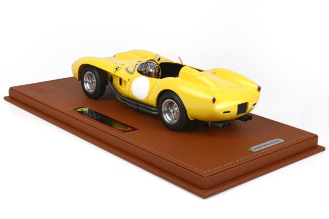 BBR Models BBRC1855BV 1/18 Ferrari 250 Testarossa 1957 Yellow Limited 100pcs (with Display Case) - image 2