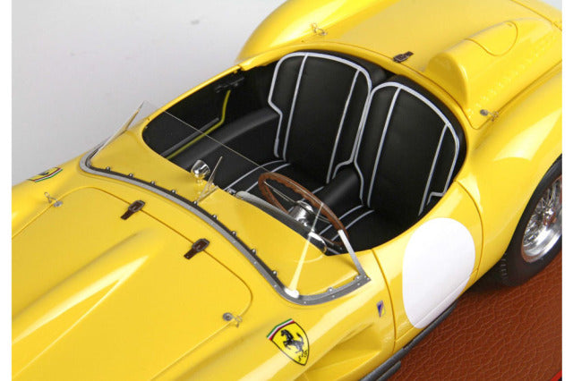 BBR Models BBRC1855BV 1/18 Ferrari 250 Testarossa 1957 Yellow Limited 100pcs (with Display Case) - image 5