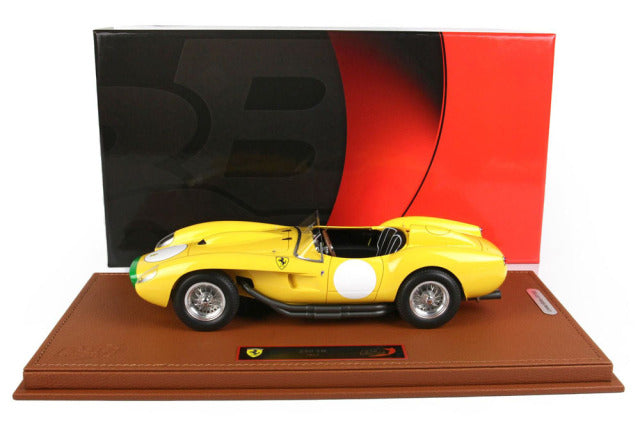 BBR Models BBRC1855BV 1/18 Ferrari 250 Testarossa 1957 Yellow Limited 100pcs (with Display Case) - image 6