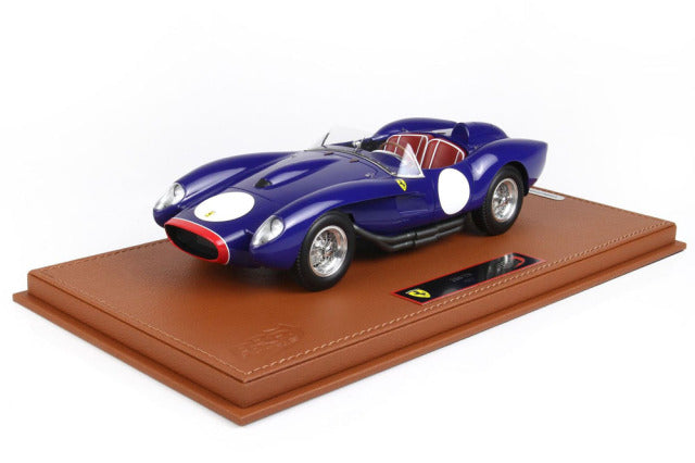 BBR Models BBRC1855DV 1/18 Ferrari 250 Testarossa 1957 Blue Limited 100pcs (with Display Case) - image 1