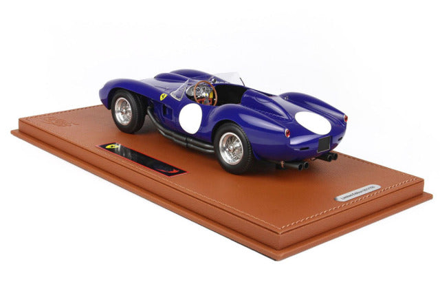 BBR Models BBRC1855DV 1/18 Ferrari 250 Testarossa 1957 Blue Limited 100pcs (with Display Case) - image 2