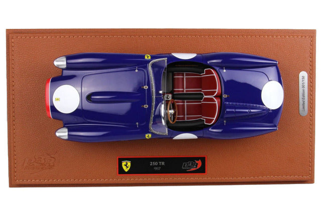 BBR Models BBRC1855DV 1/18 Ferrari 250 Testarossa 1957 Blue Limited 100pcs (with Display Case) - image 3