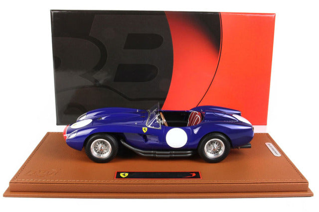 BBR Models BBRC1855DV 1/18 Ferrari 250 Testarossa 1957 Blue Limited 100pcs (with Display Case) - image 7