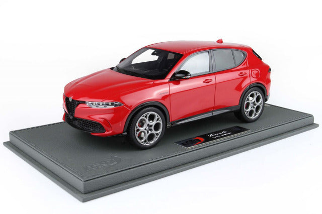 BBR Models BBRC1856AV 1/18 Alfa Romeo Tonale Veloce Rosso Alfa Limited 52pcs (with Display Case) - image 1