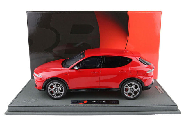 BBR Models BBRC1856AV 1/18 Alfa Romeo Tonale Veloce Rosso Alfa Limited 52pcs (with Display Case) - image 6