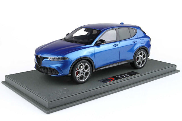 BBR Models BBRC1856BV 1/18 Alfa Romeo Tonale Veloce Blu Misano Limited 52pcs (with Display Case) - image 1